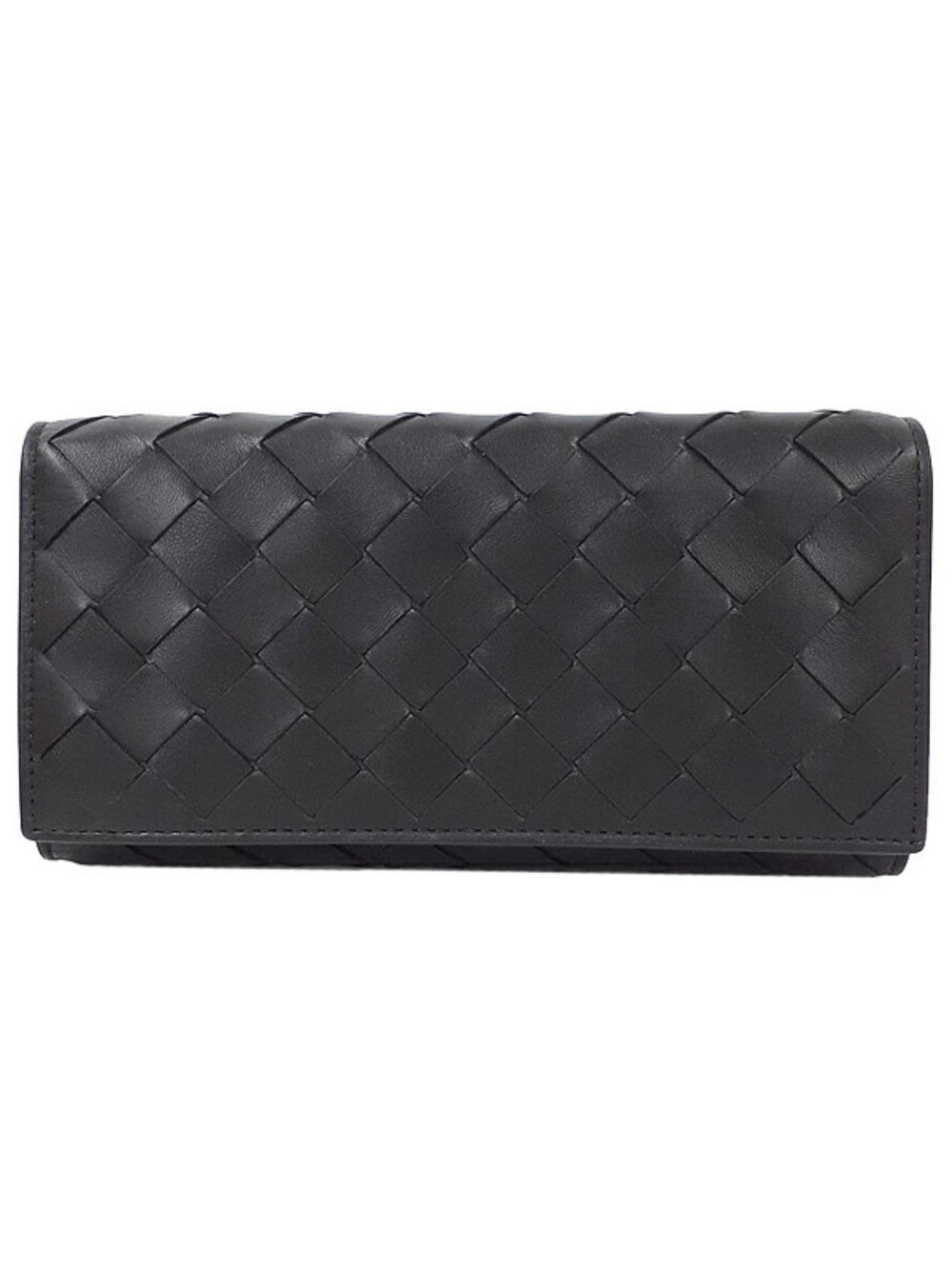Bottega Veneta Intrecciato Long Wallet Bi fold